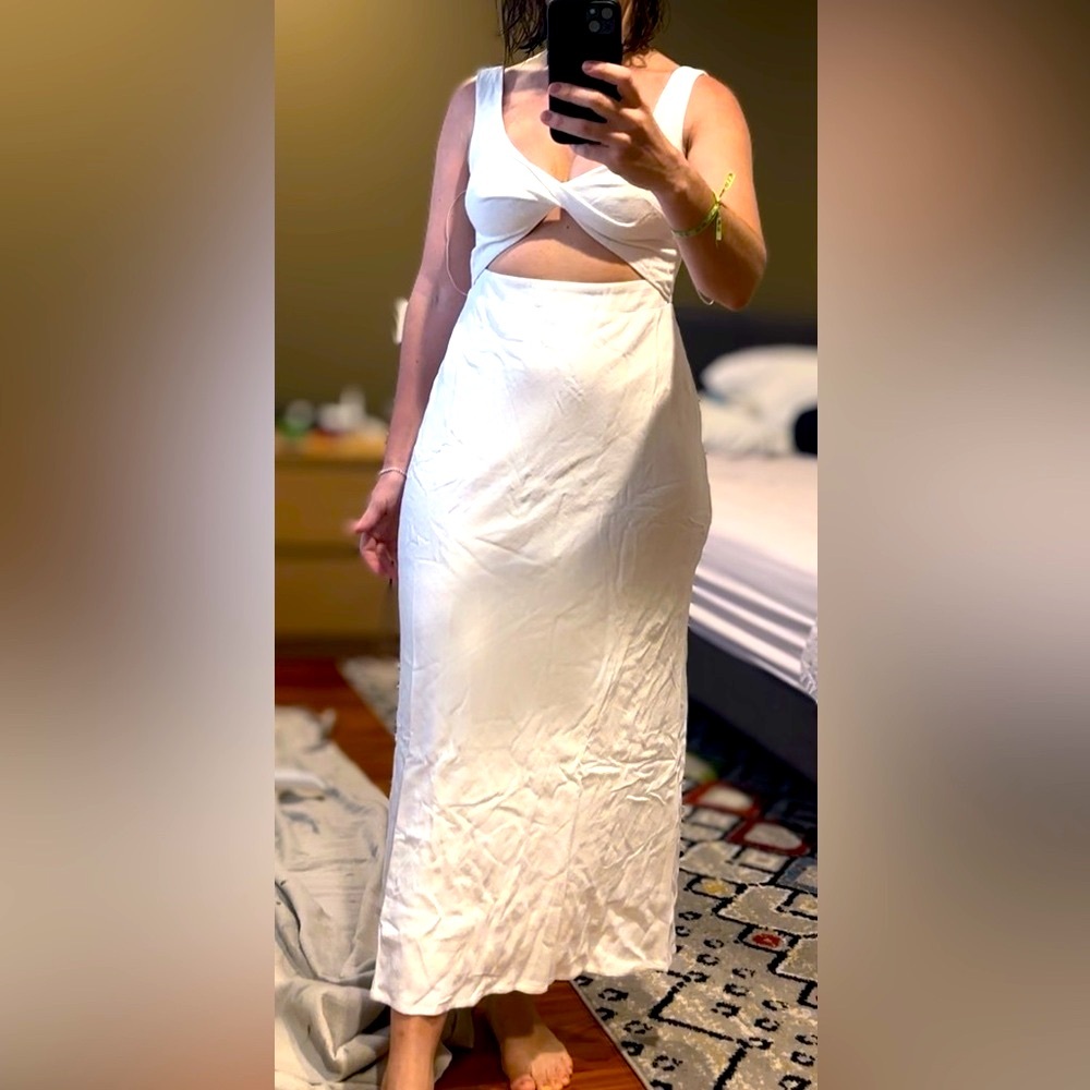 New with tags Petal & Pup Apollo white dress dize 6